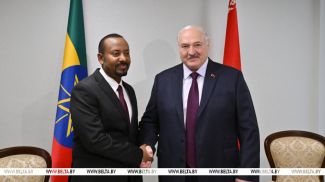 阿比·艾哈迈德·阿里与亚历山大·卢卡申科