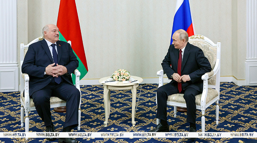 亚历山大·卢卡申科与弗拉基米尔·普京