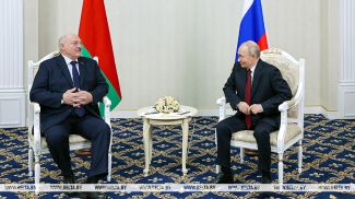 亚历山大·卢卡申科与弗拉基米尔·普京