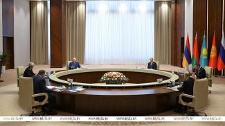 亚历山大·卢卡申科在比什凯克集体安全条约组织峰会上